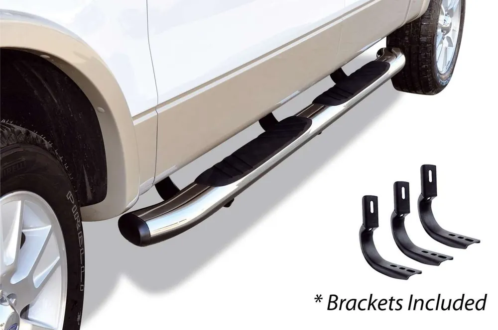 Buy Direct Go Rhino 685441580CC 5" OE Xtreme Composite SideSteps Kit 80" Chrome For Tundra