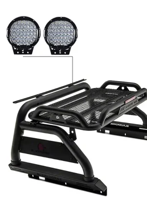 Black Horse Off Road Atlas Roll Bar Kit GDRD ATRB8BK-PL69B Hassle-Free Returns