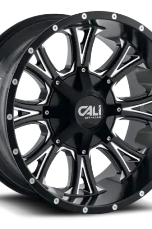 Cast Aluminum Wheels Americana 9101 SB 20x9 Milled Spokes Satin Black 5 On 139.7/5 On150 Bolt Pattern 18 Offset Cali Offroad Wheels No Minimum Order