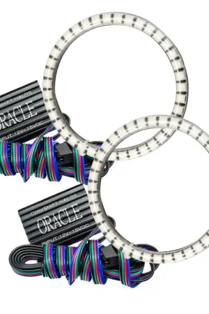 Bulk Order Oracle Jeep Grand Cherokee 99-13 LED Waterproof Fog Halo Kit - ColorSHIFT