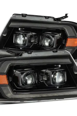 AlphaRex 04-08 Ford F150 Chrome LUXX Series Projector headlights Modern