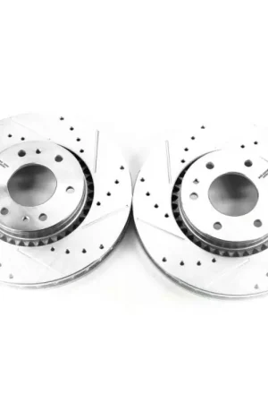 Price Drop Power Stop 04-07 Buick Rainier Front Evolution Drilled & Slotted Rotors - Pair