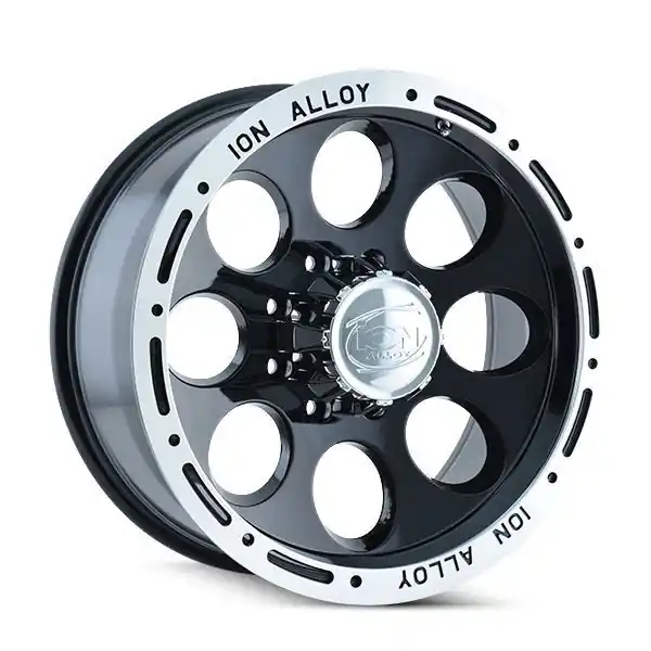 Affordable ION Alloy Wheels 174 Gloss Black 16x8 -5mm Offset 8x165.1 (8x6.5)