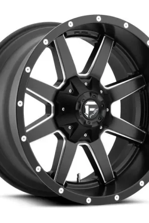 Limited Offer Fuel Offroad Wheels Maverick D538 Matte Black Milled 18x9 20mm Offset 6x135,6x139.7 (6x5.5)