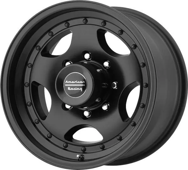 American Racing Wheels AR23 Satin Black 15x10 -44mm Offset 5x139.7 (5x5.5) Handmade
