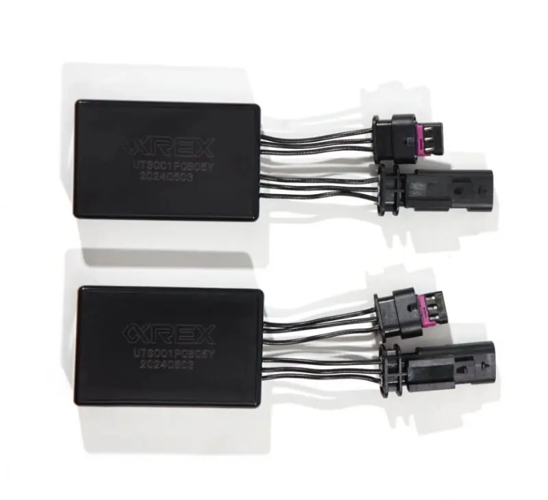 New Arrival AlphaRex 17-23 Tesla Model 3/Y Stock Reflector Headlights to ARX Fog Lights Decoder Wiring Adapter