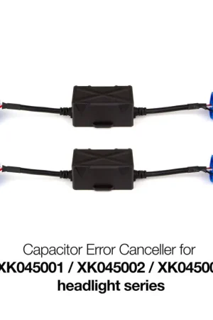 Luxury XK Glow Error Canceller Capacitor Lite Elite RBG Headlight Bulbs (2 in 1) - H7
