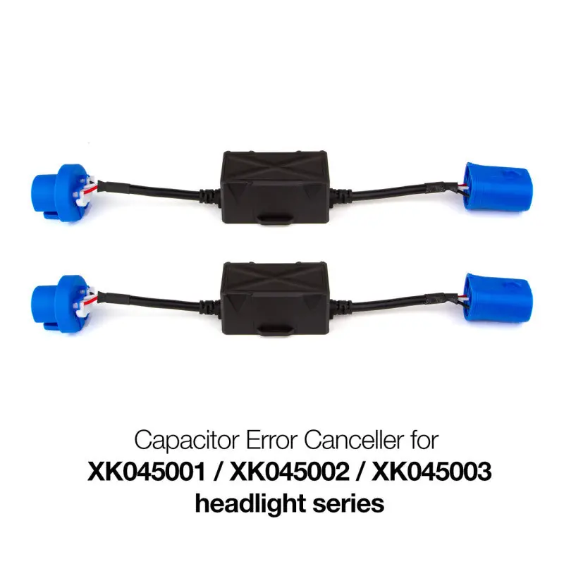 Luxury XK Glow Error Canceller Capacitor Lite Elite RBG Headlight Bulbs (2 in 1) - H7