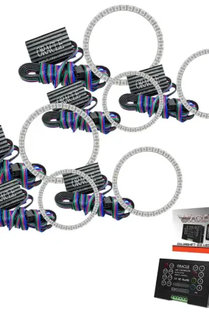 Special Offer Oracle Chevrolet Corvette C6 05-13 Halo Kit - Triple - ColorSHIFT