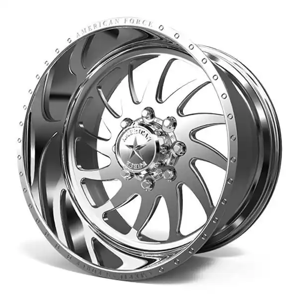 American Force Forged Wheels Spirit H31 Polished 20x9 0mm Offset 5x139.7 (5x5.5) Editor’s Pick