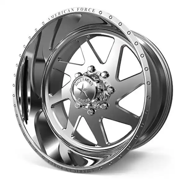 Flash Sale American Force Forged Wheels Jade 37 Polished 22x11 0mm Offset 5x127 (5x5)