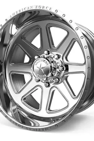 Premium American Force Forged Wheels Ridge CK11 Polished 24x12 -55mm Offset 5x139.7 (5x5.5)