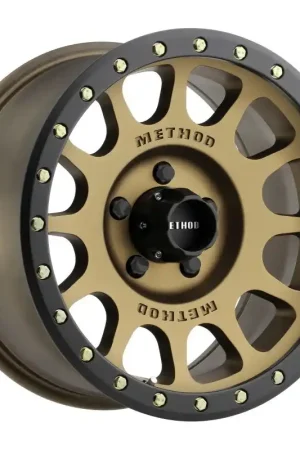 Order Now Method MR305 NV 18x9 0mm Offset 5x150 116.5mm CB Method Bronze/Black Street Loc Wheel