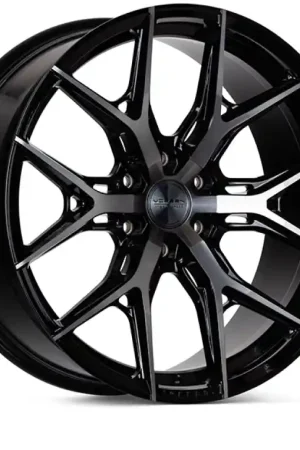 Warranty Included Vossen HF6-4 22x9.5 / 6x139.7 / ET20 / Deep Face / 106.1 - Tinted Gloss Black Wheel