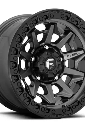 Fuel Offroad Wheels Covert D716 Matte Anthracite w/ Black Ring 20x10 -18mm Offset 6x139.7 (6x5.5) Cheap
