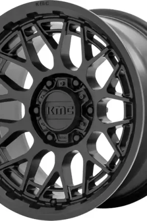 Hassle-Free Returns KMC Wheels Technic KM722 Satin Black 20x9 18mm Offset 8x165.1 (8x6.5)