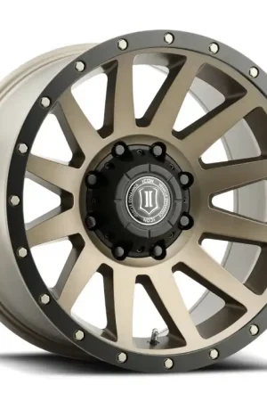 Grab Now ICON Compression 20x10 8x170 -19mm Offset 4.75in BS 125mm Bore Bronze Wheel