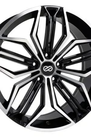 Holiday Sale Enkei CUV 17x7.5 5x108 45mm Offset 72.6mm Bore Black Machined
