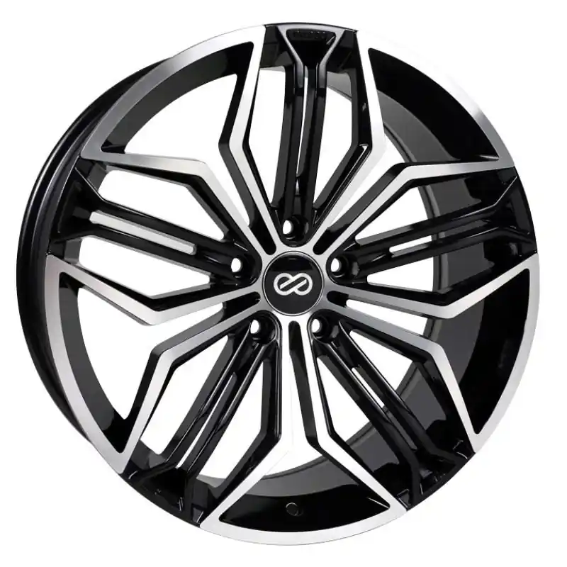 Holiday Sale Enkei CUV 17x7.5 5x108 45mm Offset 72.6mm Bore Black Machined