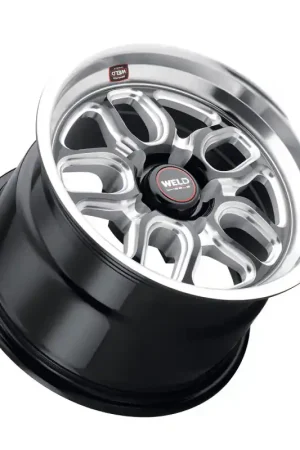 Weld S152 15X10 Laguna Drag 5X120.7 ET50 BS7.5 Gloss Black MIL Dia 78.1 Fan Favorite