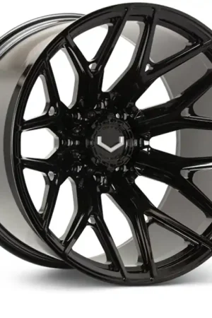 Vossen VFX-03 20x10 - 8x170 - ET18 - Super Deep - 125.1 - Gloss Black Wheel New Release