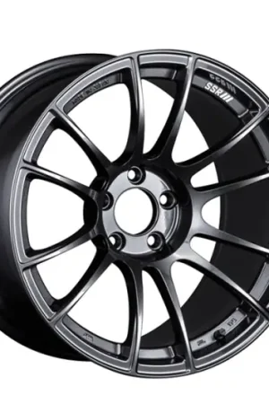 Modern SSR GTX04 16x6.5 4x100 45mm Offset Dark Gunmetal Wheel
