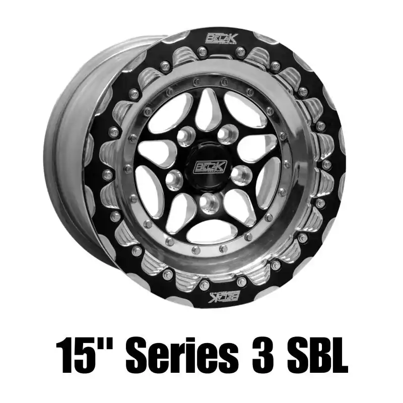 While Supplies Last Belak 15x11 / 7in BS / 5x4.75 BP / High Pad / Series 3 Wheel - Single Beadlock