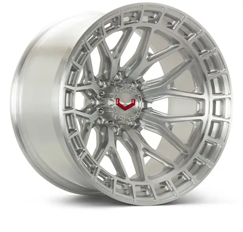 Vossen LCX-02 22x10 - 8x180 - ET18 - Super Deep - 124.3 - Brushed Gloss Clear Wheel Last Chance