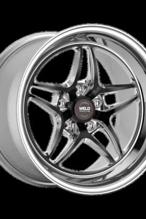 Free Shipping Weld S81 18x7 / 5x4.75 BP / 4.1in BS (High Pad) Black Wheel