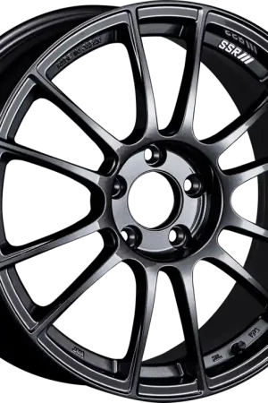 High Quality SSR GTX04 19x8.5 5x114.3 38mm Offset Dark Gunmetal Wheel
