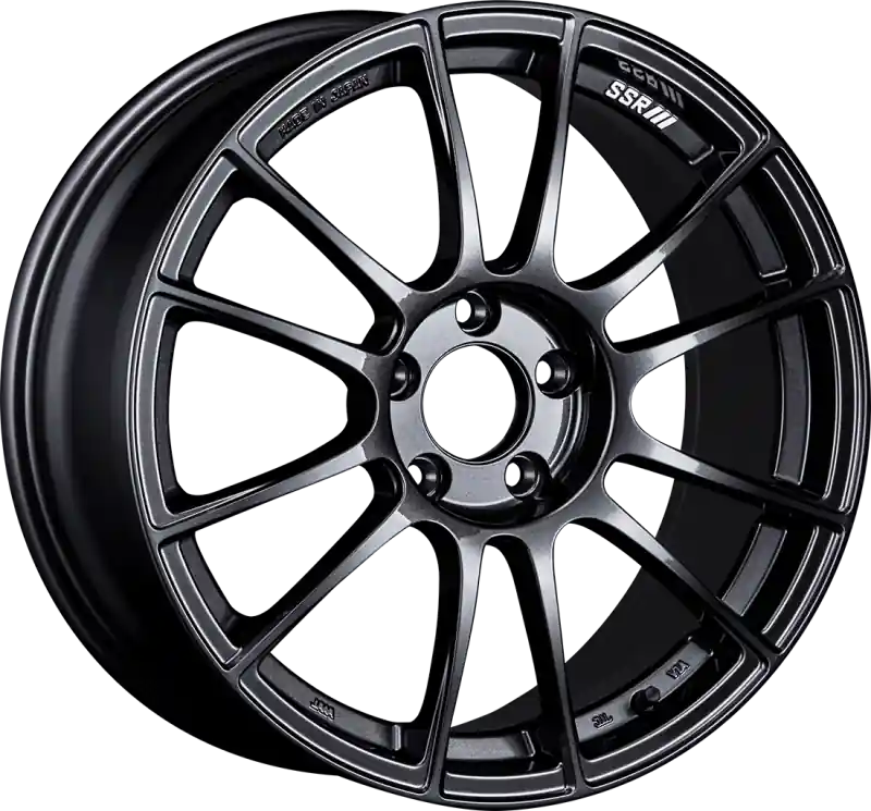 High Quality SSR GTX04 19x8.5 5x114.3 38mm Offset Dark Gunmetal Wheel