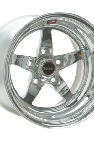Weld S71 15x8.33 / 5x4.5 BP / 4.5in. BS Polished Wheel (Medium Pad) - Non-Beadlock Latest