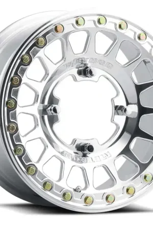 Top Rated Method MR413 Beadlock 15x10 / 6+4/25mm Offset / 5x4.5 / 70mm CB Polished Wheel