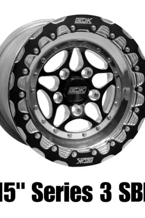 Discount Belak 15x8 / 5in BS / 5x114.3 BP / High Pad / Series 3 Wheel - Single Beadlock