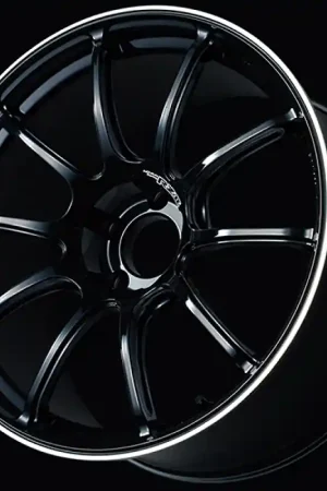 Holiday Sale Advan RZII 16x7.5 / +40 Offset / 4x100 / 63mm Bore / Racing Gloss Black and Ring