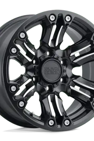 Mega Sale BRASG 18X9.5 5X5.0 M-BLK-MCH 2MM