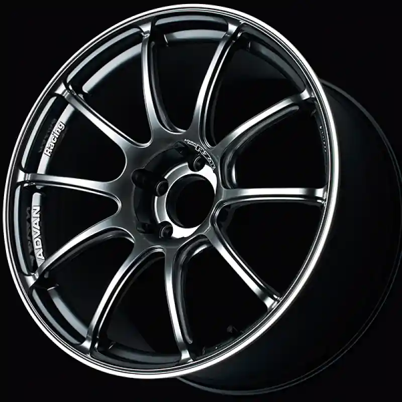 Advan RZII 16x7.0 / +30 Offset / 4x100 / 63mm Bore / Racing Hyper Black and Ring Limited Edition