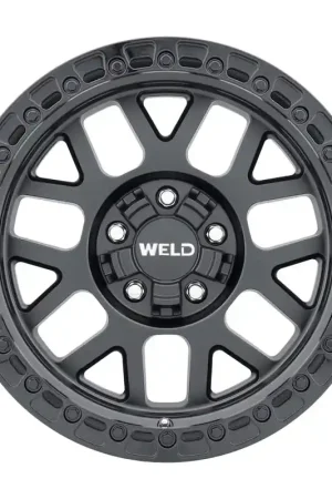 Weld Off-Road W104 17X8.5 Cinch 5X100 5X114.3 ET38 BS6.25 Satin Black / Gloss Black 72.56 Editor’s Pick