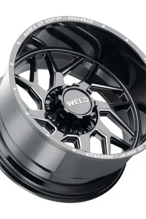 Grab Now Weld Off-Road W117 22X10 Fulcrum 8X180 ET13 BS6.00 Gloss Black MIL 124.3