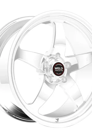 Weld S71 18x9.5 / 5x4.5 BP / 6.6in. BS Black Wheel (High Pad) - Single Beadlock Markdown