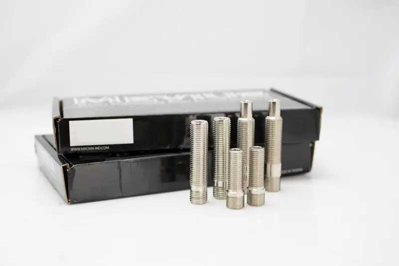 Sale Wheel Mate Stud Conversion M14 x P1.25-M12 x P1.50 / 1.75in L - Nickel Finish (QTY 20)