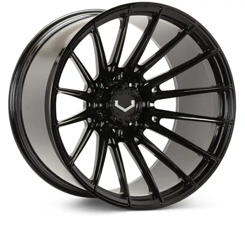 Vossen VFX-01 22x12 - 5x127 - ET44 - Ultra Deep - 71.5 - Gloss Black Wheel Free Shipping