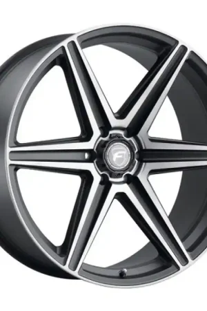 Get Yours Forgestar X6 24x10 / 6x135 BP / ET25 / 6.5in BS Satin Black Wheel