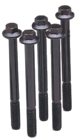 While Supplies Last ARP M8 x 1.25 x 50 Hex Black Oxide Bolts (5/pkg)