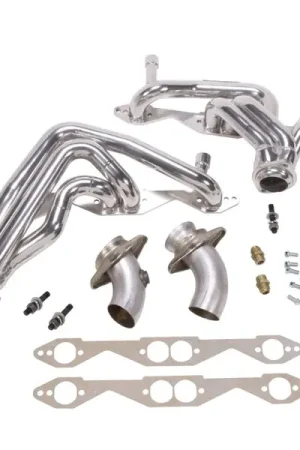 BBK 93-96 Chevrolet Impala SS Shorty Tuned Length Exhaust Headers - 1-5/8 Silver Ceramic New Release