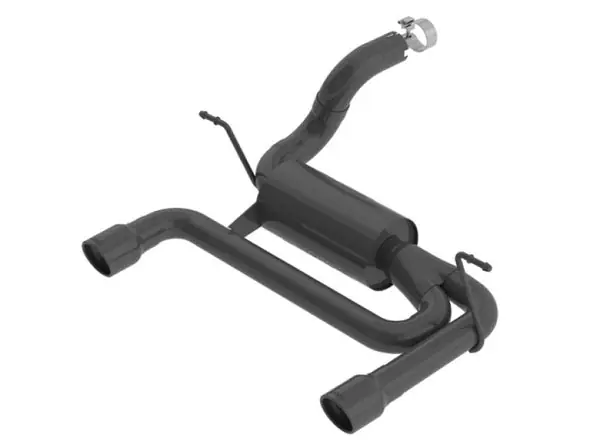 Borla 2018 Jeep Wrangler JL/JLU 3.6L 2DR/4DR S-Type SS Axle Back Black Coated Exhaust w/3.5in Tips Trending