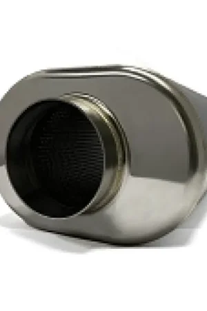 Stainless Bros 3.5in x 12.0in OAL SS304 Oval Muffler - Polished Order Now