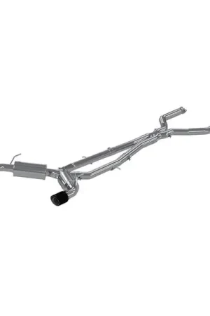 Bargain MBRP 16-19 Infiniti Q50 3.0L FWD/AWD 3in Cat Back w/ 4.5in OD Carbon Fiber Tips - T304