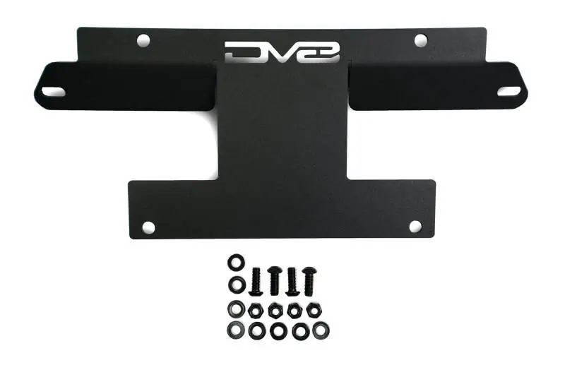 Handmade DV8 Offroad 21-22 Ford Bronco Factory Front Bumper Licence Relocation Bracket - Front