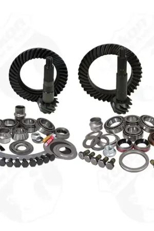 Yukon Gear & Install Kit Package For Jeep TJ w/ Dana 30 Front/Model 35 Rear in a 4.56 Ratio Direct From Factory